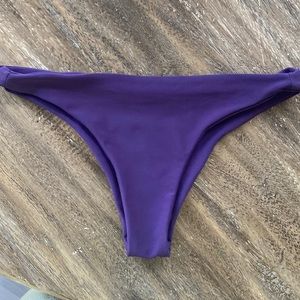 Mikoh purple bikini bottoms size XS